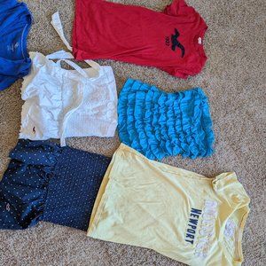 Mix of Hollister and 1 American Eagle women's shirt
